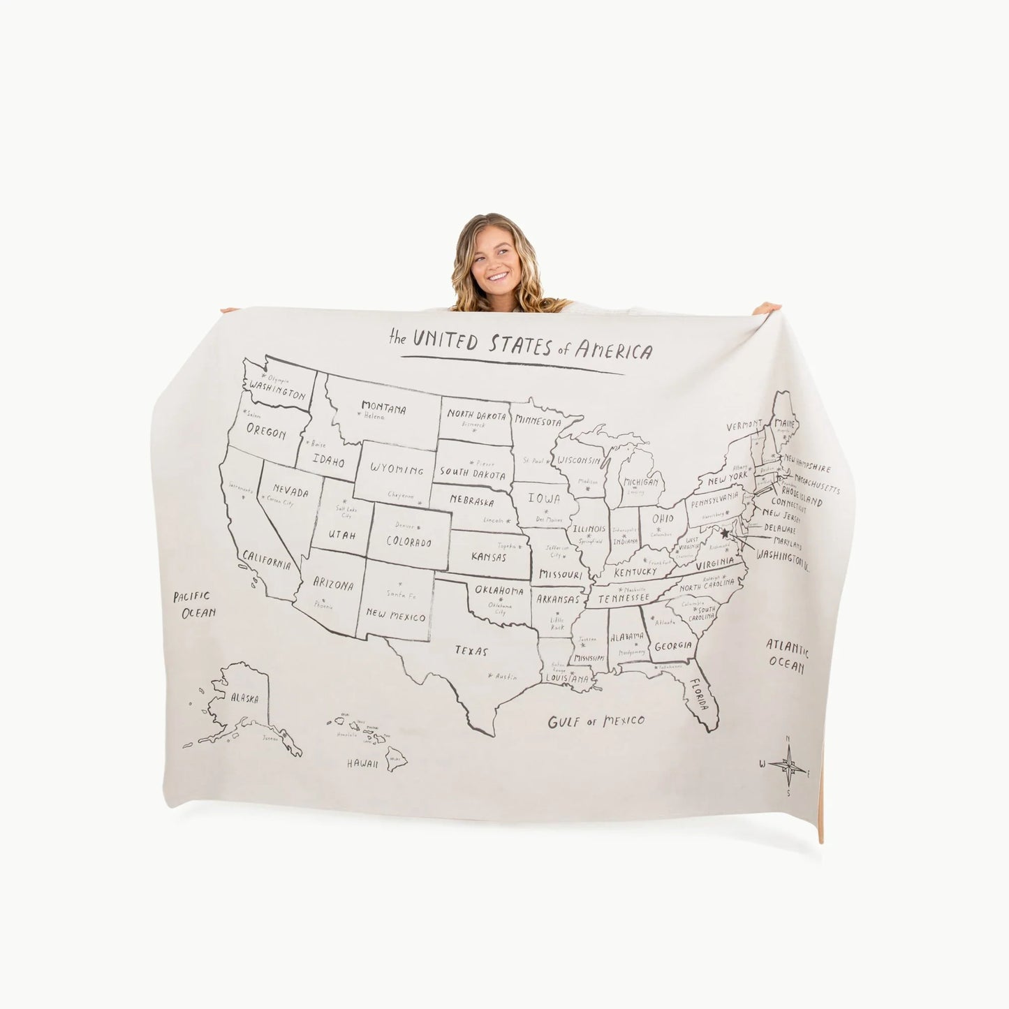 Gathre Mat  Large (USA Map)