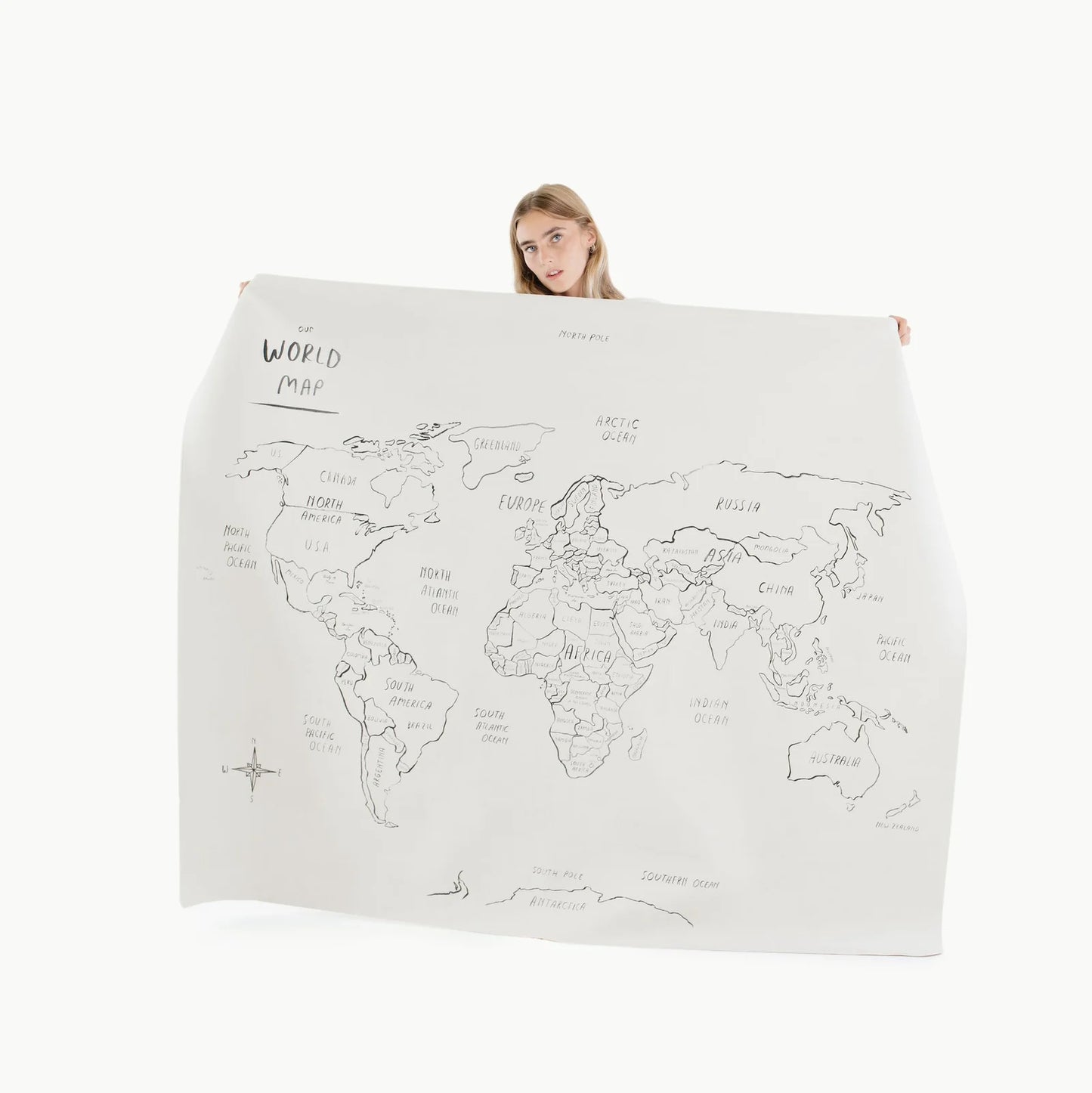 Gathre Midi+ Mat (World Map)